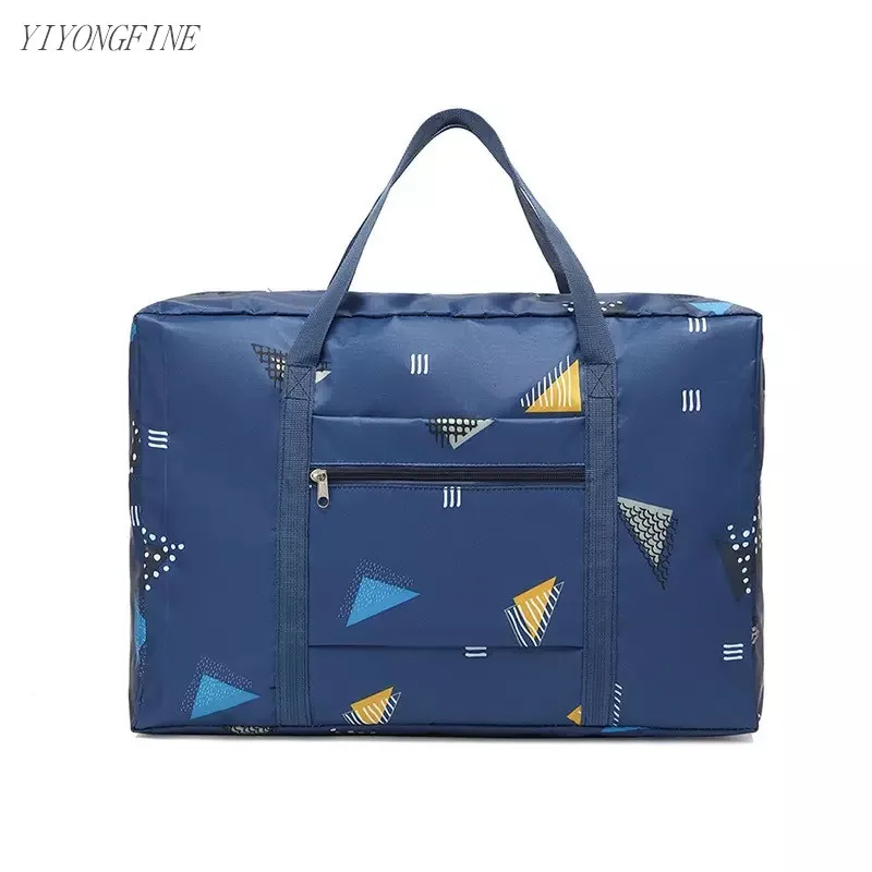 

YIYONGFINE Chain Bag For Travel Large Capacity Luggage Bag Clothing Toiletries Weekend Bags Fashion Print Travel Bag Organizer