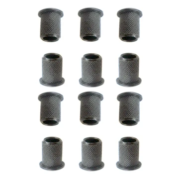 

MagiDeal 12 Pieces Electric Guitar Through Body String Ferrules Accessories