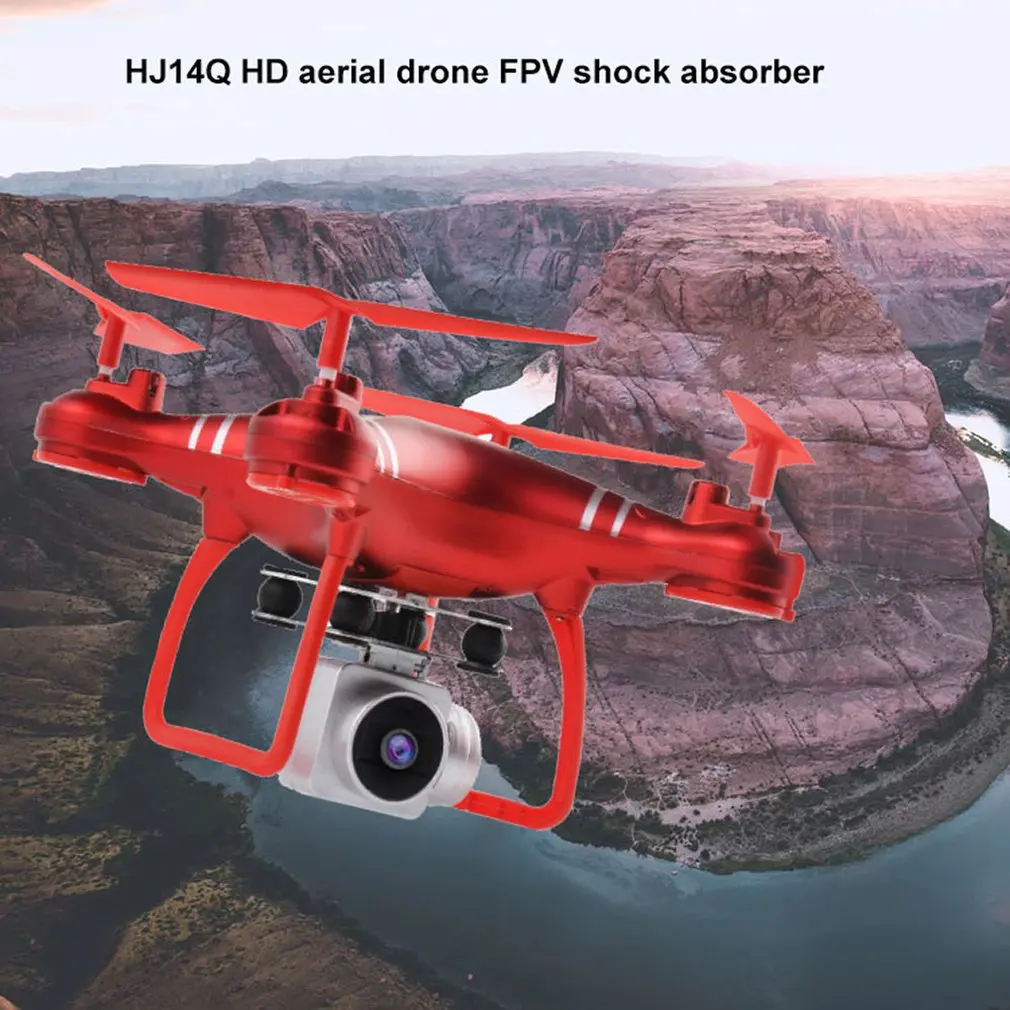 HJ14Q fpv-камера на дроне RC Квадрокоптер живого видео высота с 1 батареей 2,4 ГГц 4 канала 6 осей Радиоуправляемый Дрон