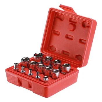 

14pcs E Torx Star Female Bit Socket Set 1/2 3/8 1/4 Inch Drive E4 -E24 Durable Torx Sockets High Quality