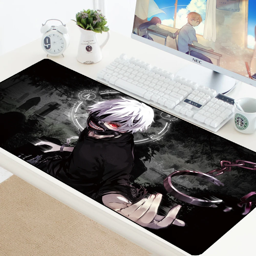 

Tokyo Ghoul Mouse Pad 70x30CM Pad to Mouse Computer Mousepad XL Large Gaming Padmouse Desk Laptop Gamer Keyboard Big Mouse Mats