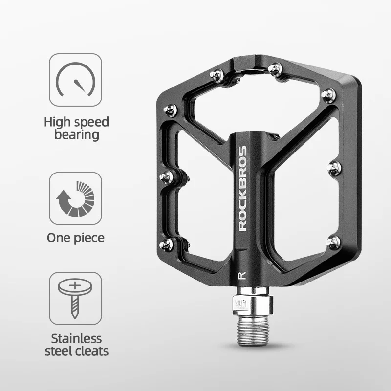 Bike Pedals Aluminum Alloy MTB Road Sealed Bearing One-piece Molding bicycle pedals,bicycle accessories
