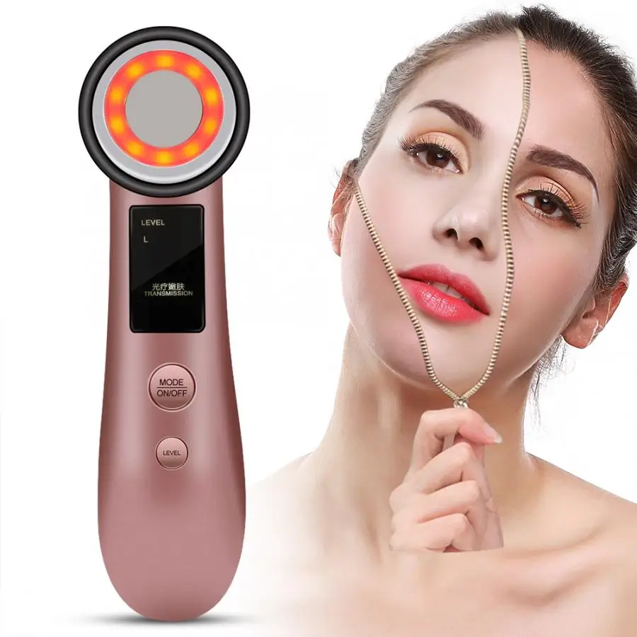 

RF EMS Facial Beauty Machine Anti Wrinkles Lifting Skin Rejuvenation Instrument