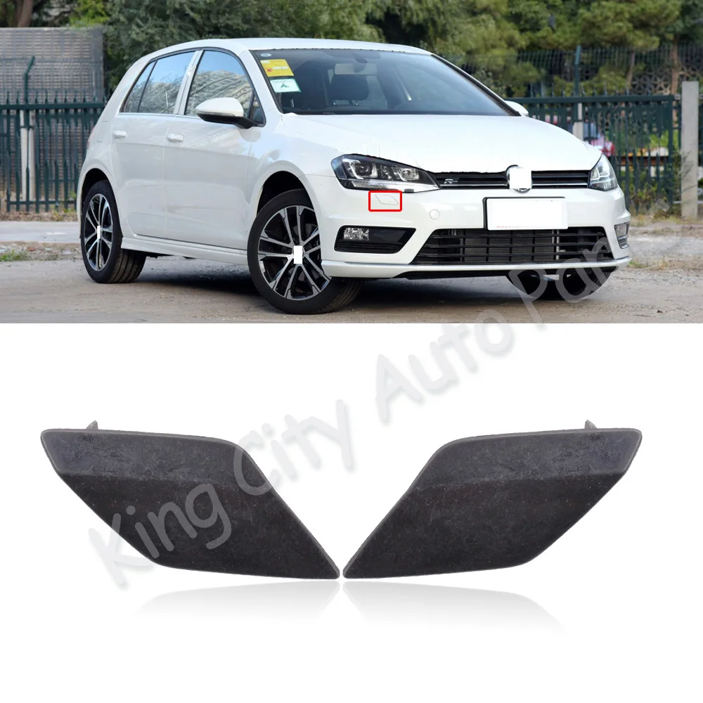 CAPQX для VW Golf A6 MK6 R20 2013 Омыватель переднего бампера Распылительная насадка крышка омывателя фары