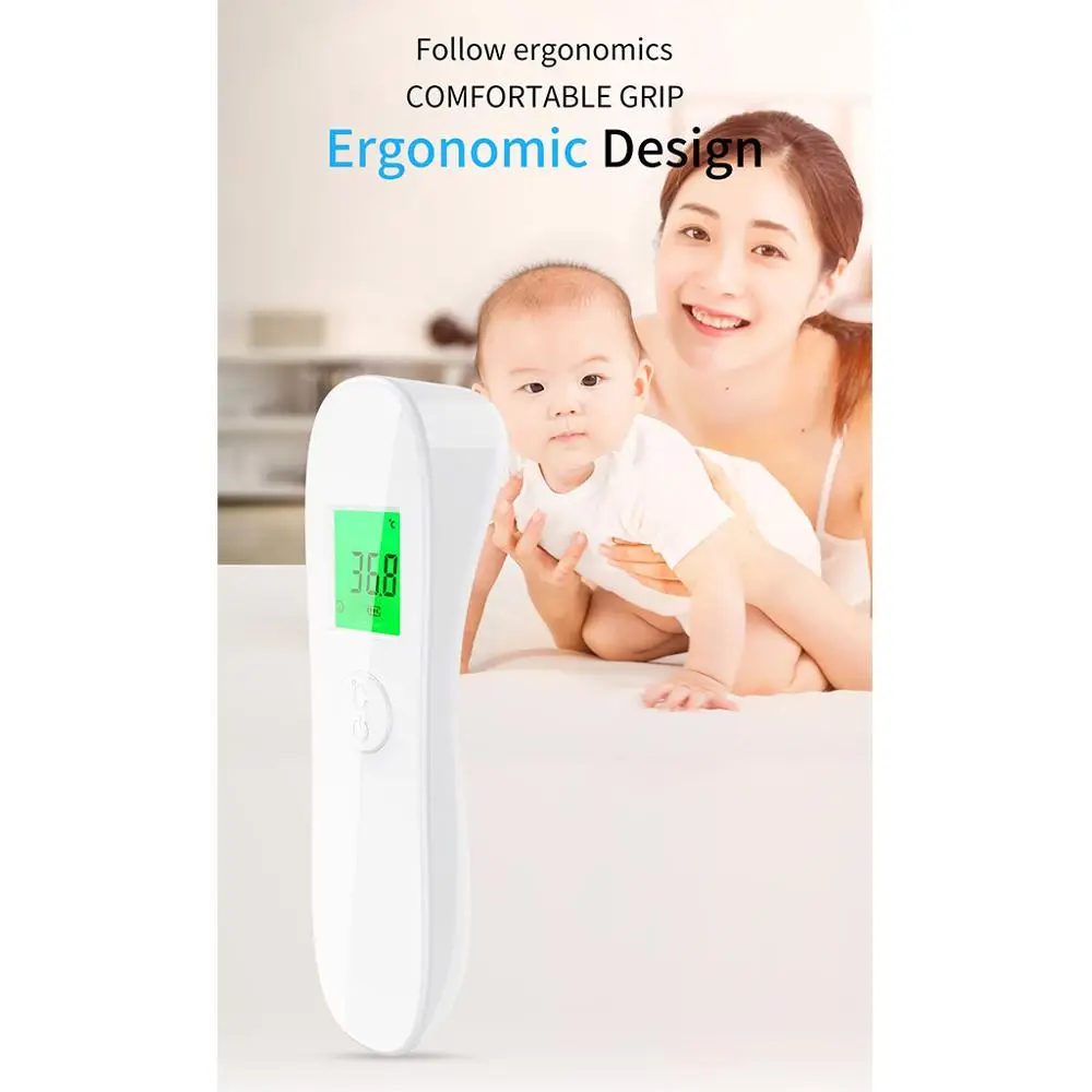 

T09 Smart Body Thermometer Full Screen 1S Instant Measure Infrared Digital Meter
