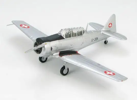 Хобби мастер AT-16 Гарвардский U-331 швейцарские ВВС 1960s 1/72 литая под давлением модель самолета
