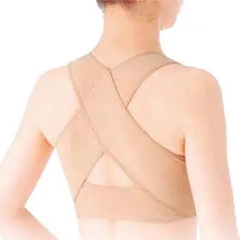 

Women Bra Body Shaper Corset Tops Posture Corrector Back X Type Design Sculpture Back Chest Lines Underwear Black Skin Tone Hot
