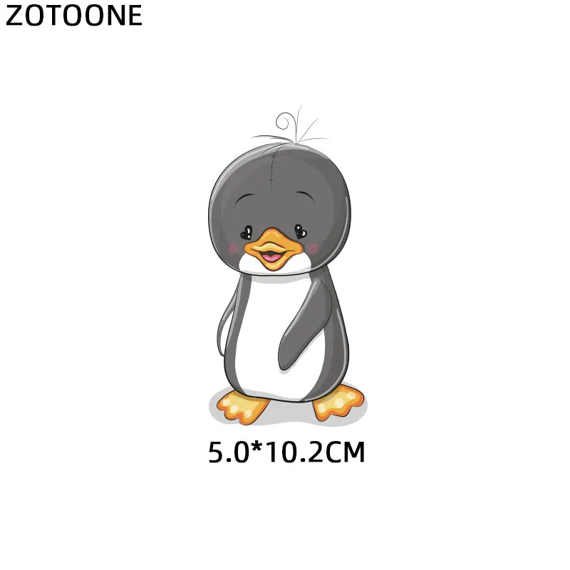 ZT1104 ZOTOONE вырезанные Мультяшные наклейки с животными для железной передачи одежды аксессуары DIY футболки Платья моющиеся теплопередачи - Цвет: ZT1104