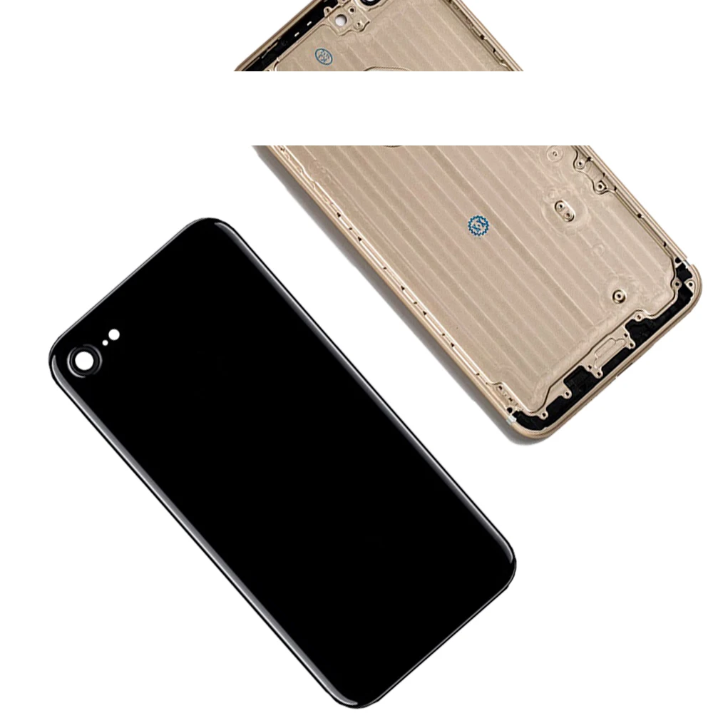 Для iphone 7G 7P 7 plus задняя средняя рамка Шасси запасные части Корпус в сборе крышка батареи чехол Sim карта+ IMEI