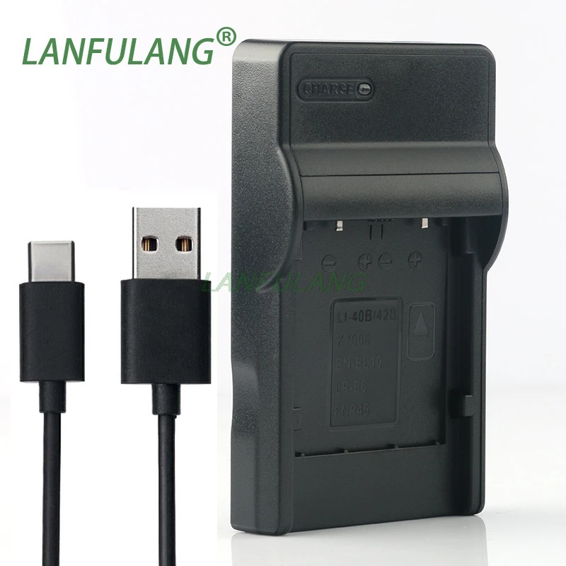 LANFULANG USB зарядное устройство для NP-FV50 аккумуляторная батарея для Sony DCR-PJ5 DCR-SR15 DCR-SR20 DCR-SR68 DCR-SX21 DCR-SX44 - изображение