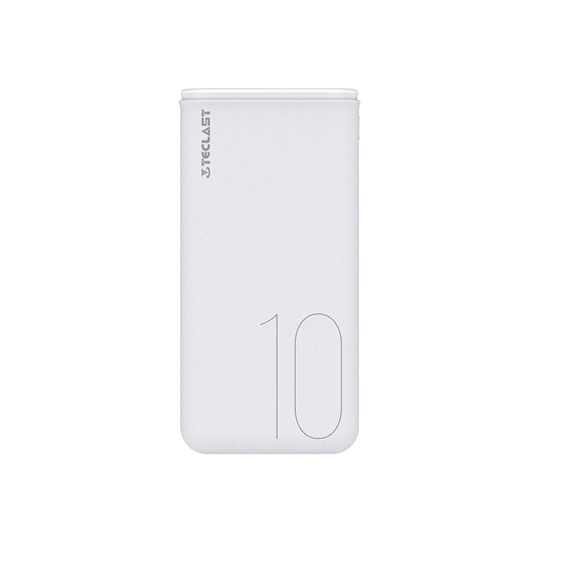 Teclast T100P Power Bank 10000mAh Large Capacity High-Density Lithium Polymer Micro USB Type-C Dual Input Battery Mobile Power 65w power bank Power Bank