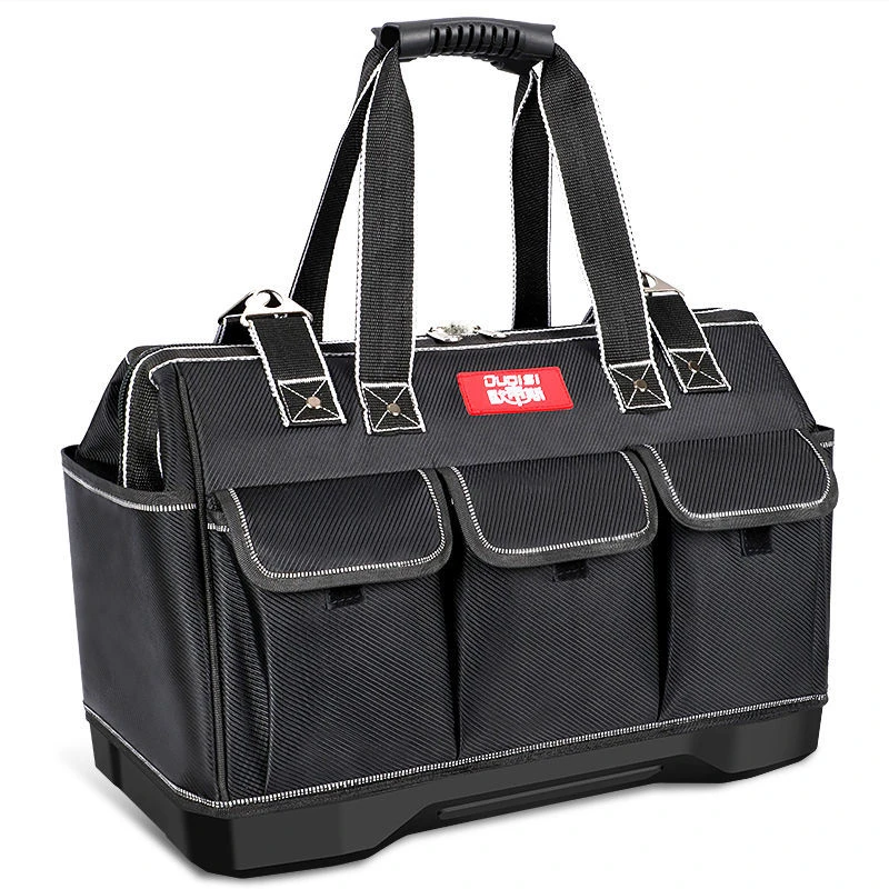 tool chest Tool Bag Thickened Fabric Electrician Bag 1680D Oxford Waterproof Wear-Resistant Strong Anti-Fall Storage Toolkit best rolling tool box