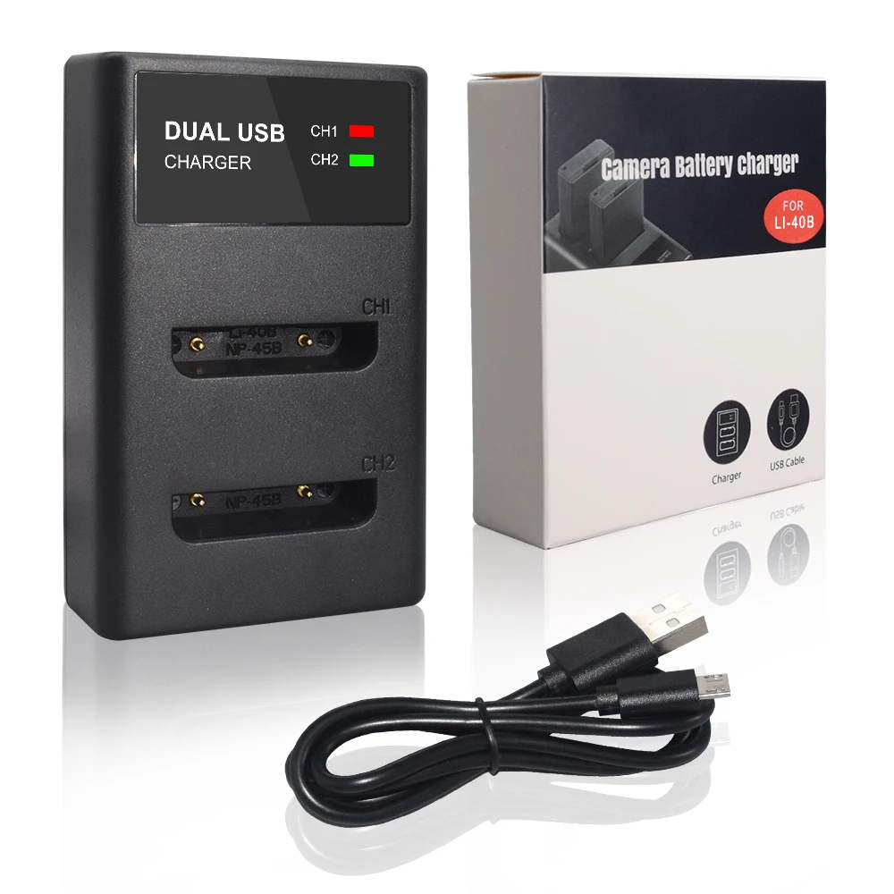 3 7 V 1800mAh Li 40B Li40B 42B EN EL10 ENEL10 батареи цифровой камеры для Olympus Nikon Fujifilm Kodak E|Цифровые