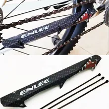 Julymoda Bicycle Chainstay Protector Plastic Chainstay Guard Mountain Road Bike Frame Chain Pad with 2 Straps Install Julymoda Bicycle Chainstay Protector Plastic Chainstay Guard Mountain Road Bike Frame Chain Pad with 2 Straps Install