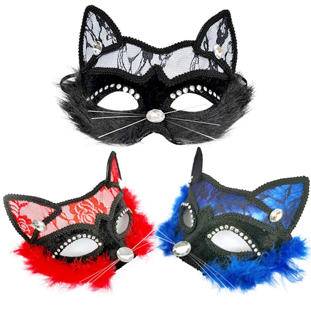 Cat Masquerade Mask Template 