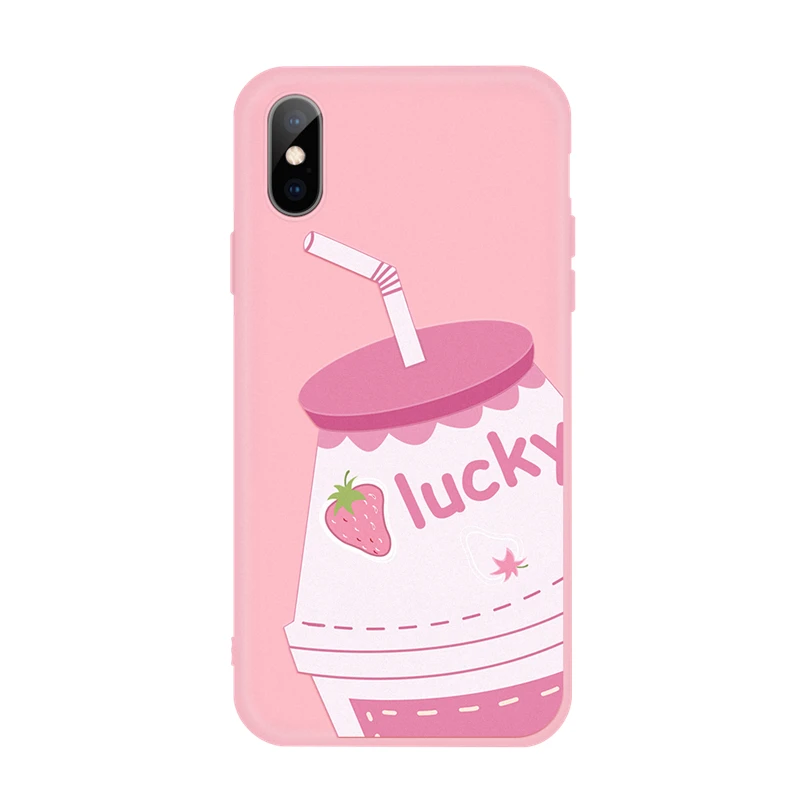 13 Карамельный цвет узорчатый чехол для iPhone 11 Pro XS Max X 5 5S SE 6s 6 S 7 8 плюс кактус с принтом динозавр Чехлы Мягкие силиконовые крышки - Цвет: 13