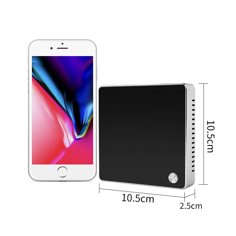 TexHoo Mini PC - Intel Quad Z3735F Processor, Windows 10 Pro, Fanless Pocket Computer Terminal, Industrial HTPC with SSD and WiFi Description Image.This Product Can Be Found With The Tag Names Barebone Mini PC, Computer Office, Pc