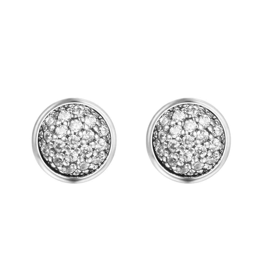 

CKK Earrings Dazzling Droplets Stud Earrings for Women 925 Sterling Silver Original Brincos Fashion Jewelry Wholesale