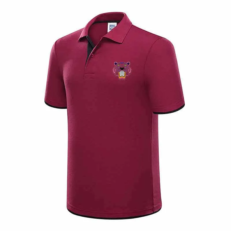 Brands  masculina Tiger head Polo Shirt Men Cotton Short Sleeve Men Polo Shirt Sportsjerseysgolftennis Plus Size Male Blusas Top