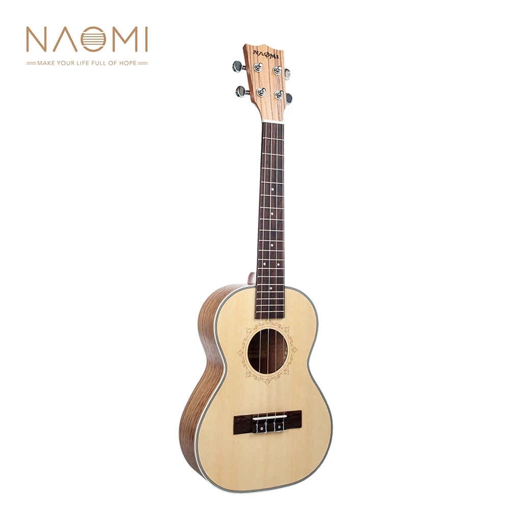 

21 23 26 Inch Ukulele Spruce Zebrawood Ukeleles Musical Instrument Toy Guitar for Beginners Toddlers Kids