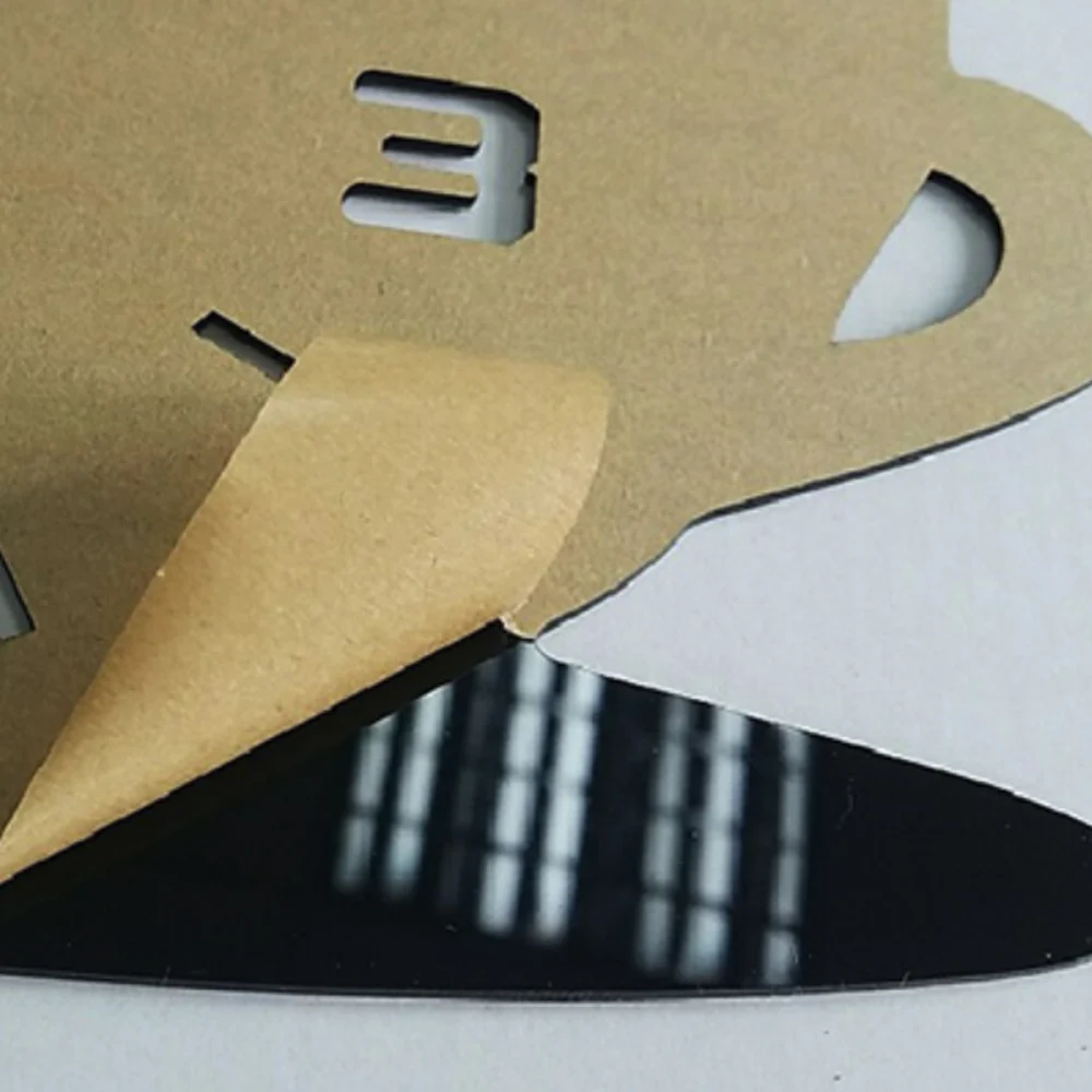Зеркальные часы 3D часы DIY Тихие настенные часы акриловые украшения офисные креативные