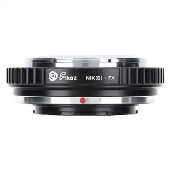 

Fikaz NIK(s)-FX Lens Adapter Ring for Nikon AI-S Lens to Fit for Fuji FX Mount Camera for Fuji X-A1 X-A2 X-A3 X-E1 X-E2 X-E3