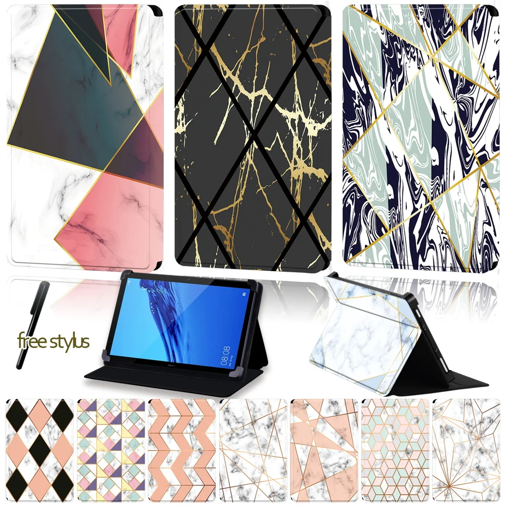 

For Huawei MediaPad(T1/T3) 8.0 /MediaPad(T1 /T3) 7.0 /MediaPad (T1/T5)10 /T3 10 9.6 /T2 10 Pro Universal Tablet Case+Stylus