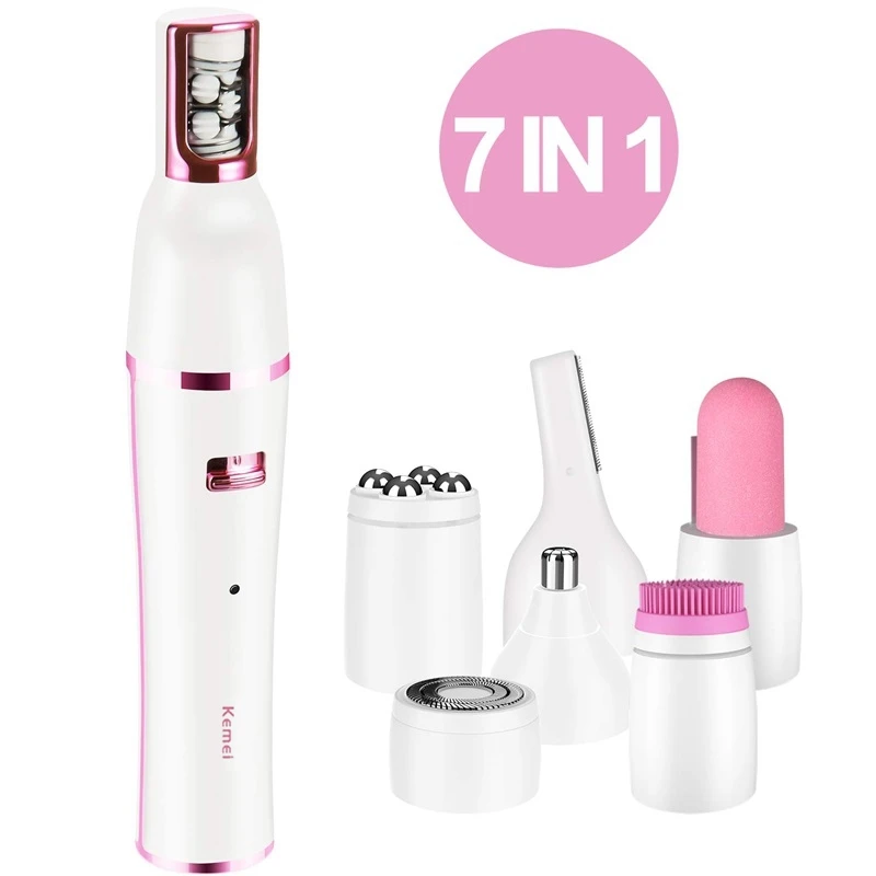 7in1 female epilator for face women epilator electric facial hair