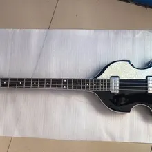 Глянцевый черный Hofner Современная серия бас разработан в Германии Hofner HCT-500/1-SB бас ЧЕРНЫЙ BB2 скрипка Hofner bass