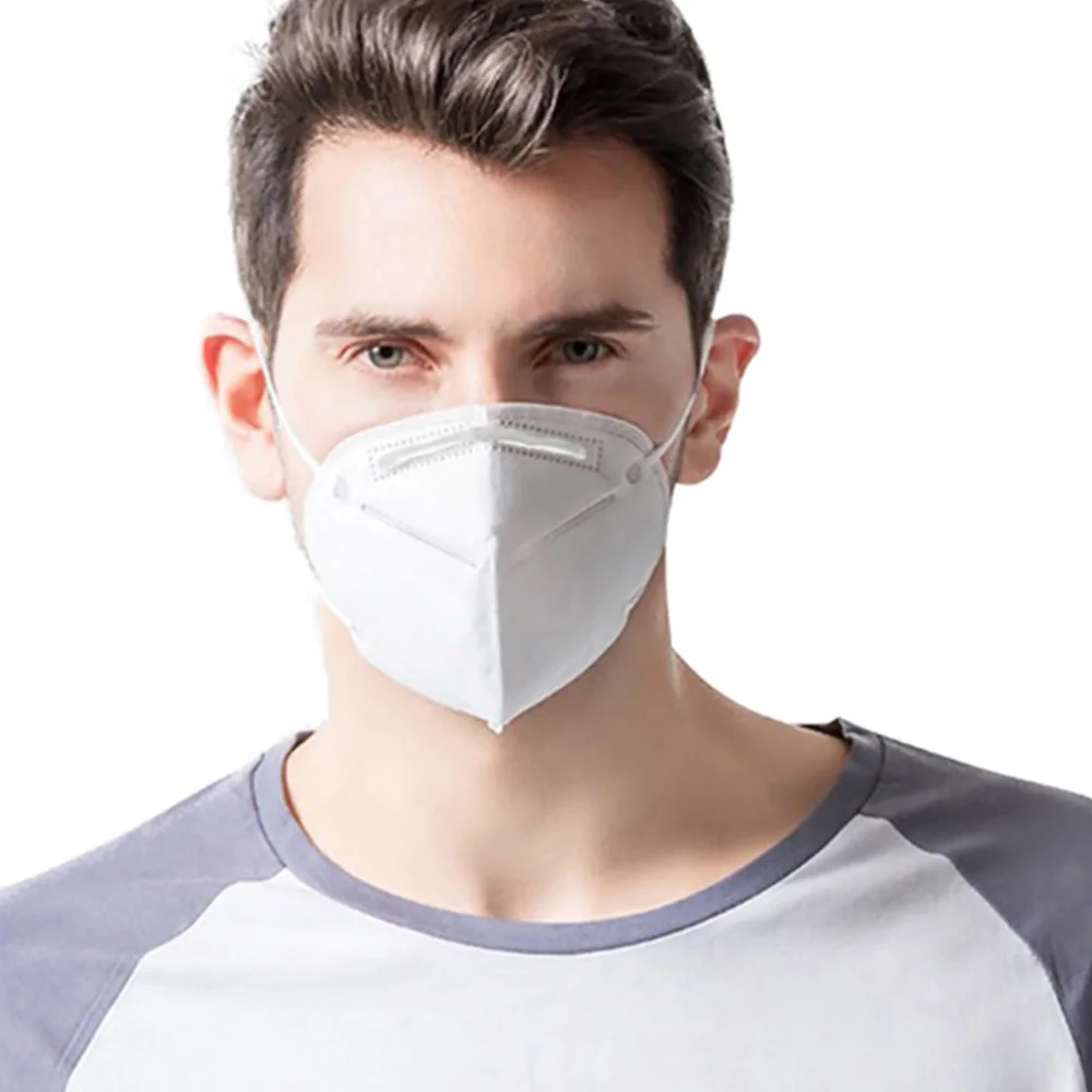 

[HOT] KN95 Mask Dust Filters Droplets Non-woven Face Mouth Dust Smoke Pollution Particle Anti Infection As N95 FFP2 Mask
