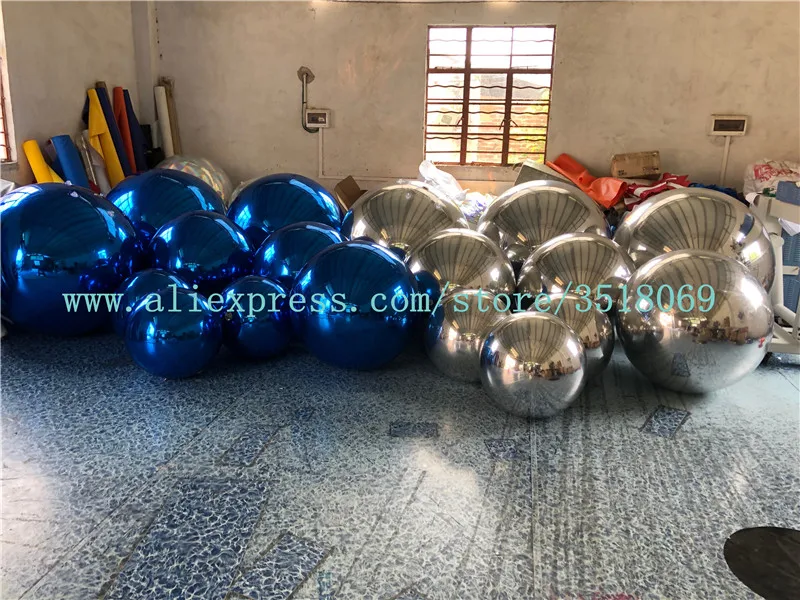 

Large inflatable mirror ball, pvc inflatable mirror ball, suitable for shopping mall bar stage hanging decoration