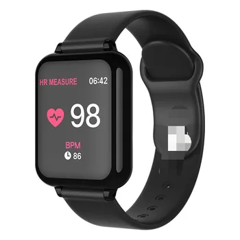 

Smartwatch B57 Heart rate monitor Blood pressure watch Clock with pressure measurement Woman Men Smart watch for IOS Android