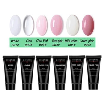 

High Quality 15ml Nail Extension Gel Poly Gel UV Glue Crystal Extension Glue Long-lasting Nail Art Supplies