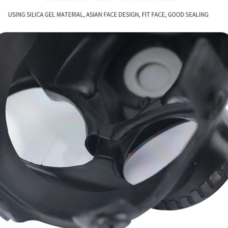 Полный респиратор страйкбол Противогаз очки CS пота пыли маска для лица для химии краски E65A