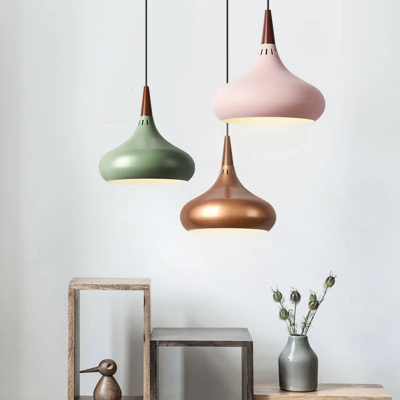 Personality Small A Chandelier Living Room Bedroom Bedside Aisle Hallway Raw Wood Modern Concise Restaurant | Лампы и освещение