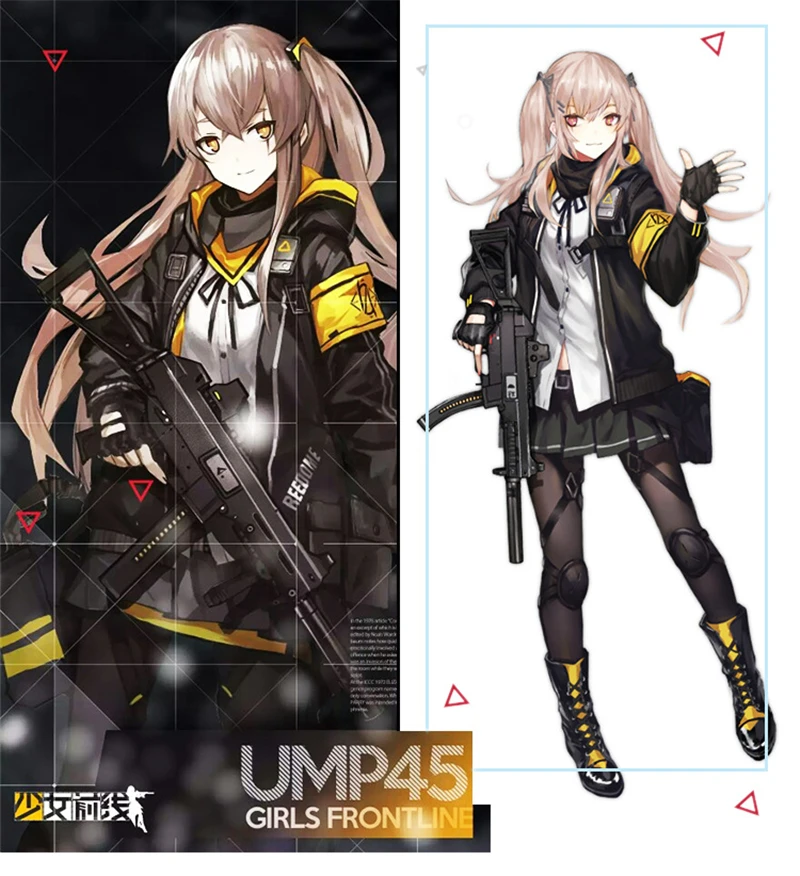 Маскарадные костюмы для девочек Ump45, боевая униформа для женщин и девочек на Хэллоуин, карнавал, школьная одежда