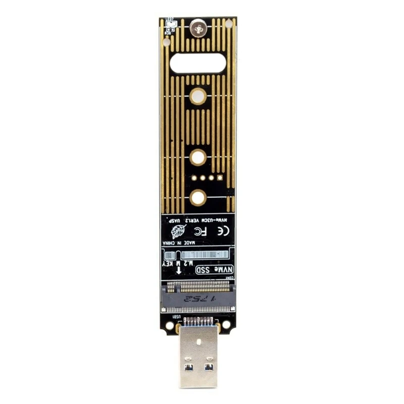 M.2 Nvme Ssd к Usb адаптеру для типа карты высокая производительность 10 Гбит/с 3 1 Gen 2 мост
