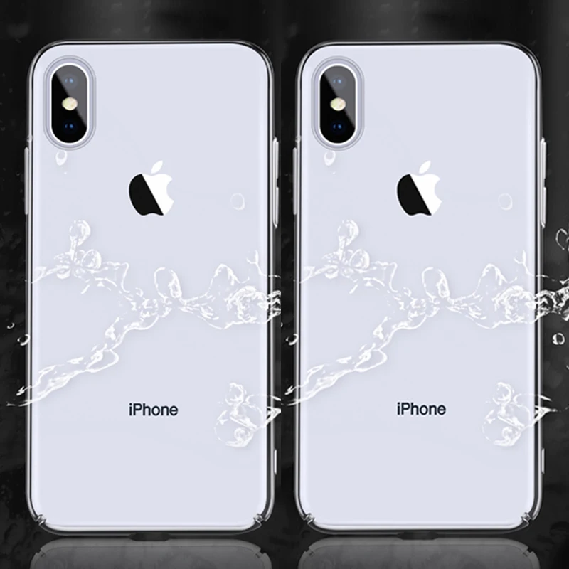 

Soft silica case for iphone 11 11pro 11promax xr x xsmax Explosion proof and anti falling transparent shell for iphone6 7 5 SE 8