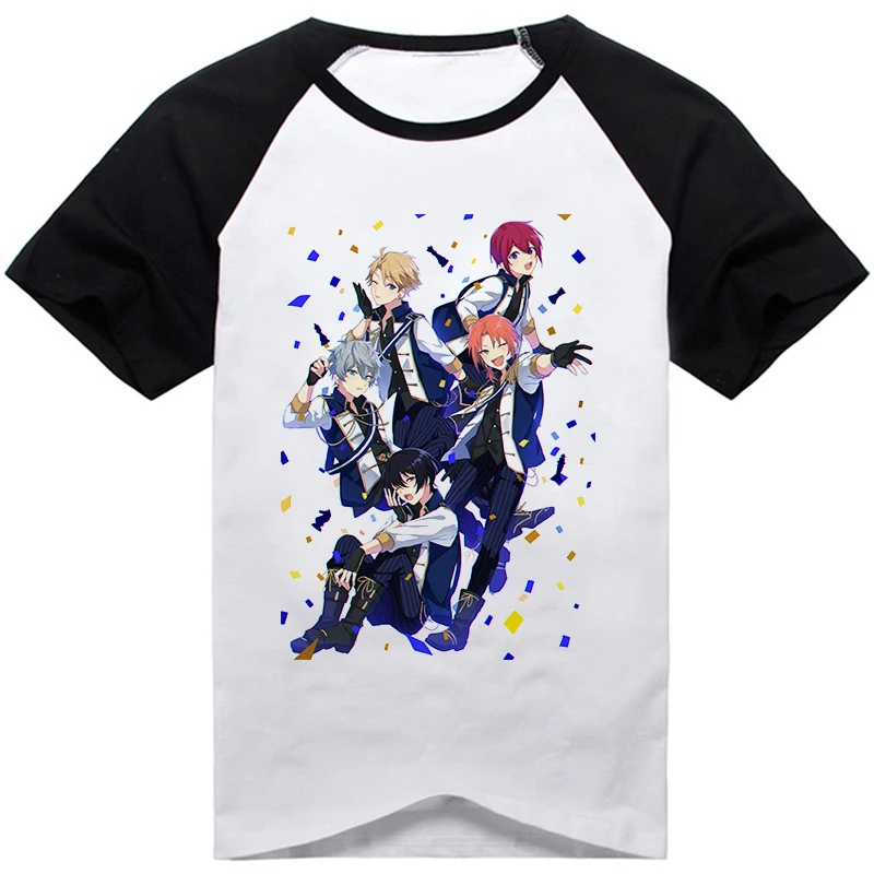 14 Новая футболка со звездами из аниме Trickstar Fine knights 2wink Switch team Мужская и Женская Повседневная футболка с коротким рукавом и принтом - Цвет: 14