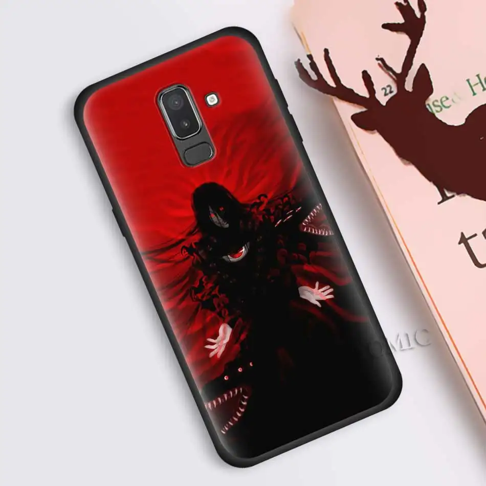Алукард Hellsing Жесткий Чехол для samsung Galaxy J8 J6 J4 A6 A7 A8 A9 плюс M10 M20 M30 S M40 силиконовый чехол для телефона с изображением на задней панели Чехол