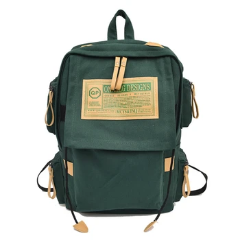 

Brand Fashion Backpack Women Shoulder Bag School Bags for Teenager Girls Boys Casual Solid Backpack School Mochila Rucksack