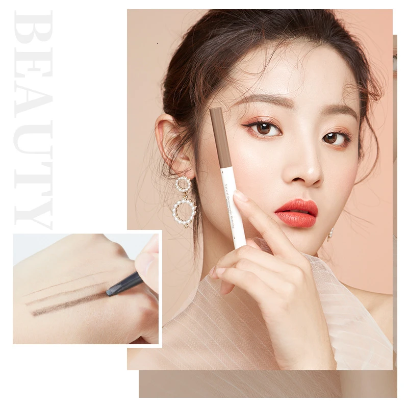 DORADOSUN Whater-proof Eyebrow Pencil Anti-weat Natural Long Lasting Eye Brow Tint Cosmetics Brown Color Brows Make Up