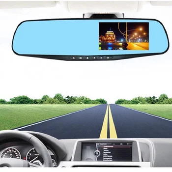 

LCD DVR Video Dash Cam Recorder 1080P FHD Camera Front Rear Duals Lens Driving Recorder B99