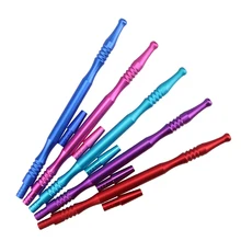 Набор ручек кальяна из алюминиевого сплава для шлангов для кальяна, силиконовый держатель шланга, аксессуары для наргуила