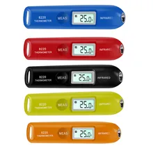 

1PC LCD Digital Non Contact IR Thermometer Temperature Meter Pyrometer -50°-220 For Measuring Layout Tools