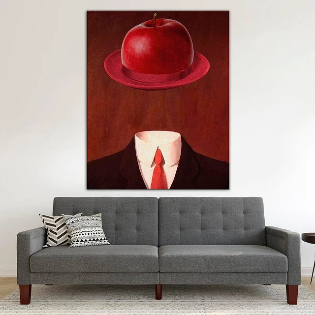 Surreal Capitalism Apple Store C - Canvas Artwork