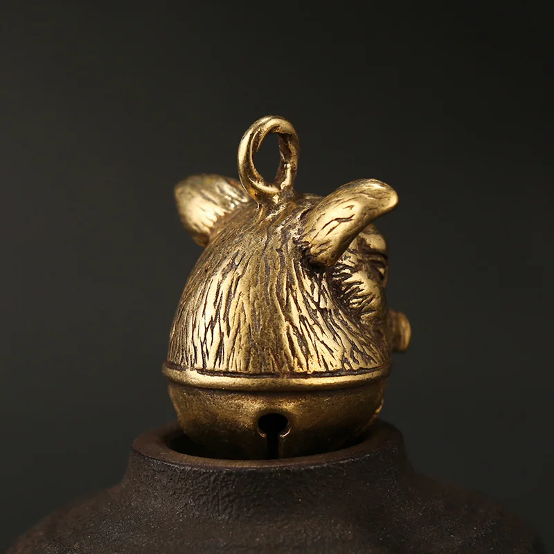 boar head bel keychain pendant (4)