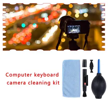 

Camera Cleaning Set Cleaning Pen + Air Blow + Cloth Cleaning Tool Cleaning Kit Digital Camera Cleaning Kit Set