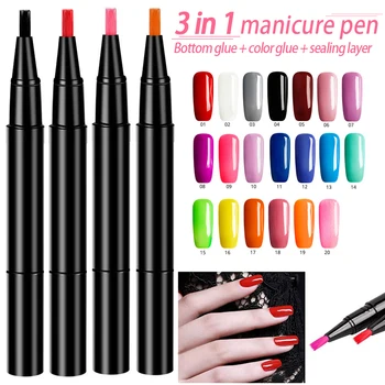 

Women Nail Art Gel Nail Polish Pen Tool DIY Salon Manicure Nail Art Tool KG66