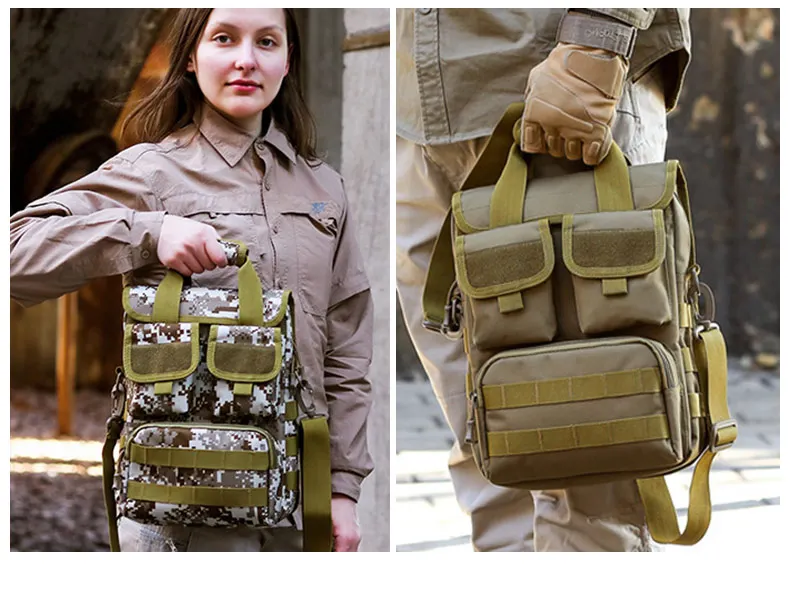 Mannen Военная Тактическая Сумка Molle мессенджер Schoudertassen водонепроницаемый Mannelijke камуфляж Enkele Riem Zak Handtassen